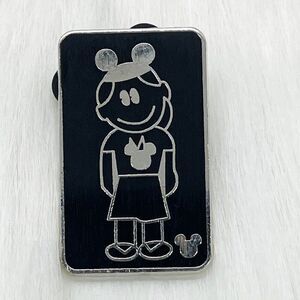 🔮 5/$25 Disney‎ Stick People Daughter With Mouse Ears Pin